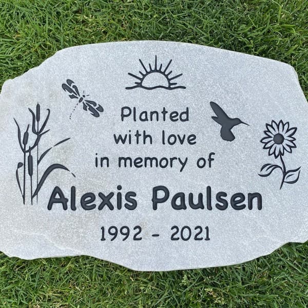 Personalized Stepping Stone - Etsy