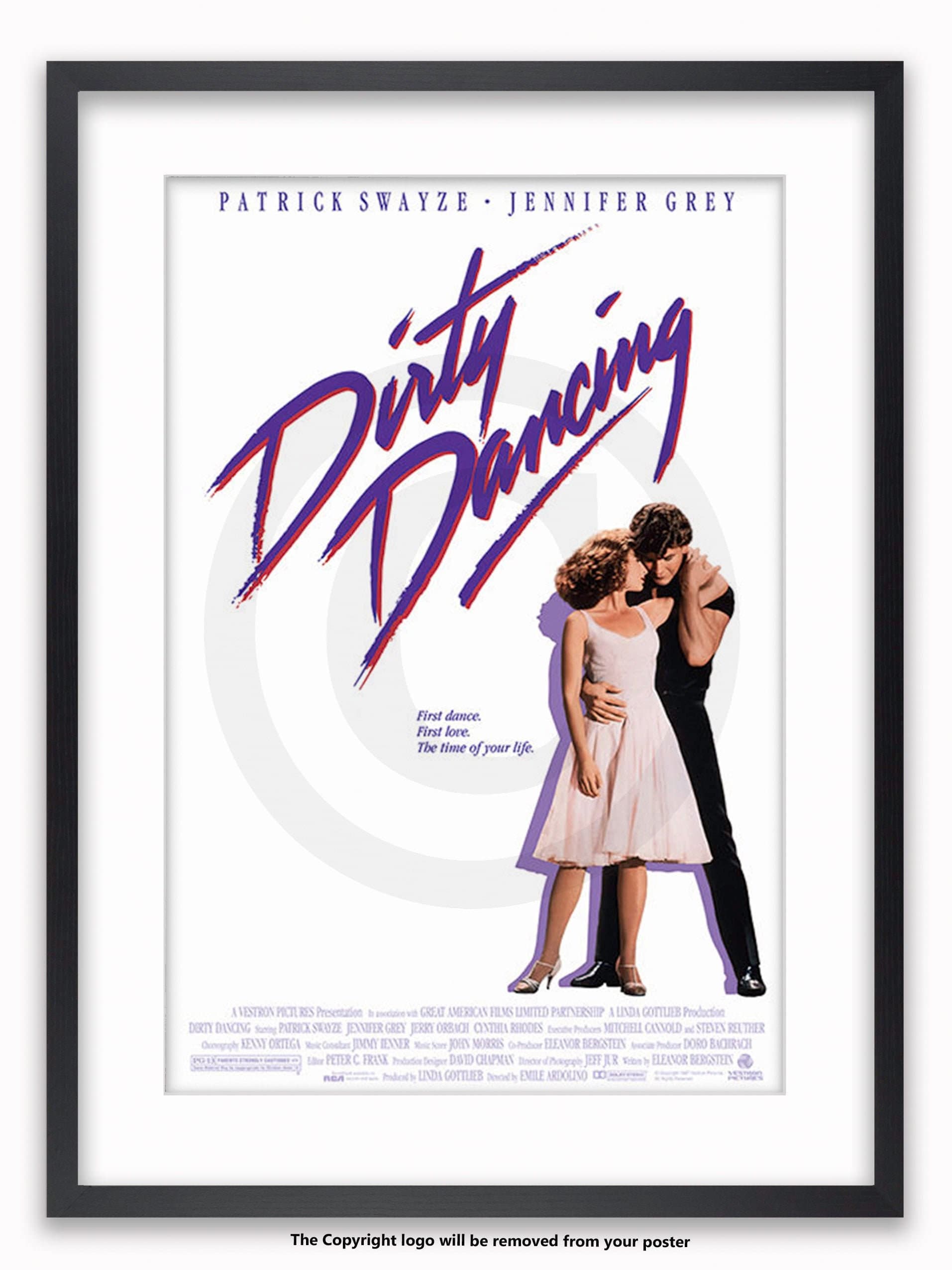 Original Dirty Dancing Movie Poster