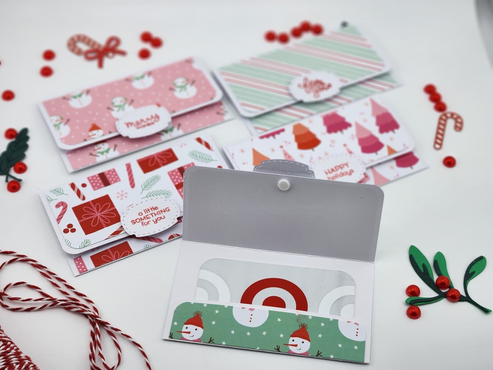 John Lewis & Partners Festive Gift Card Envelope Set
