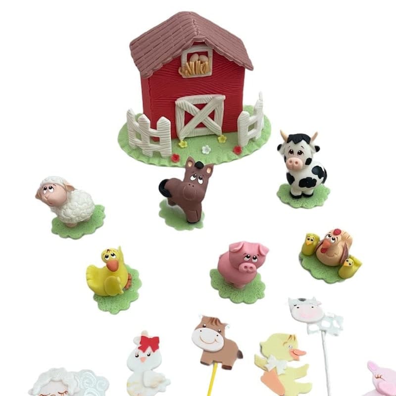 Culpitt Edible Fondant Farm Animals