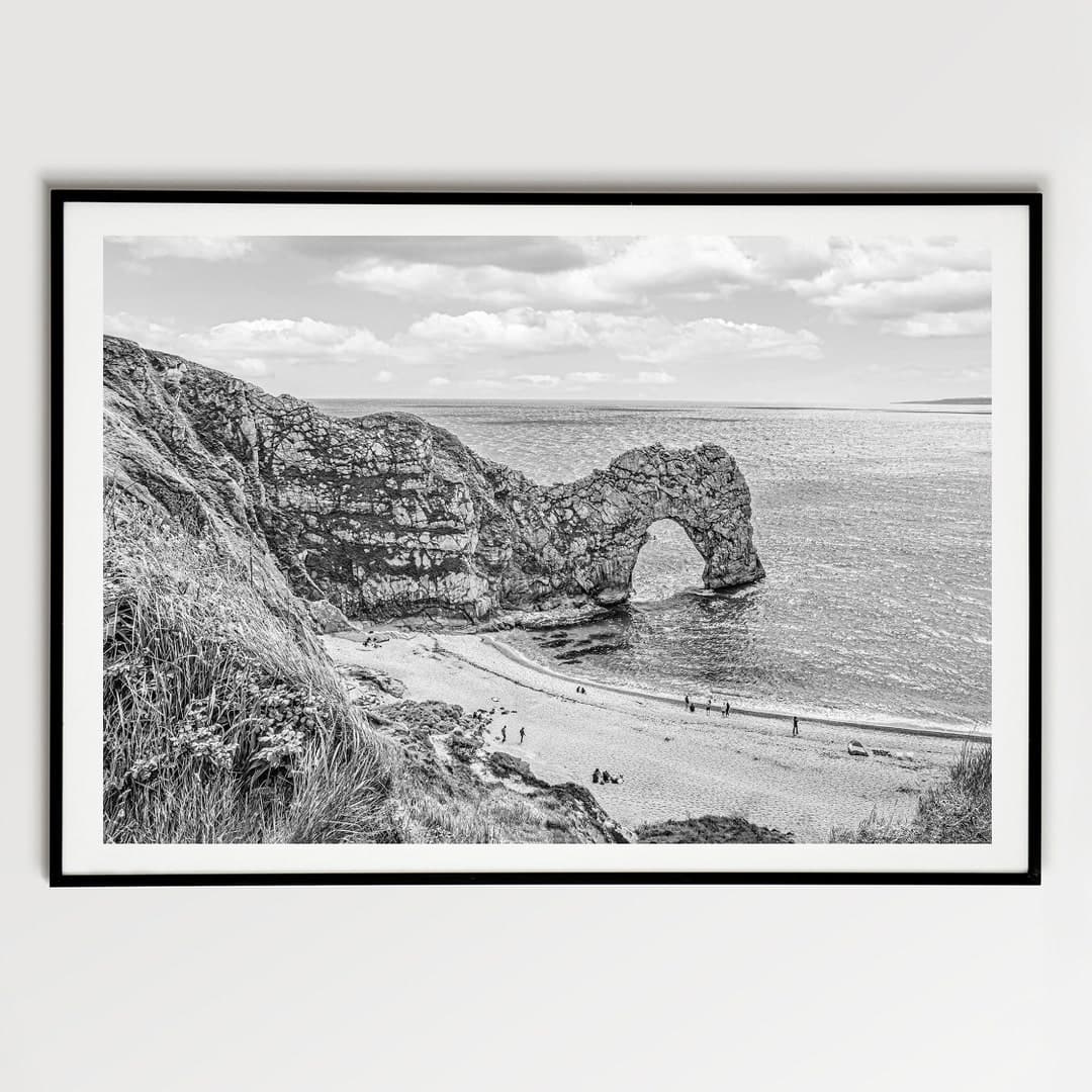 Durdle Door Photo Print Dorset England Jurassic Coast Black - Etsy