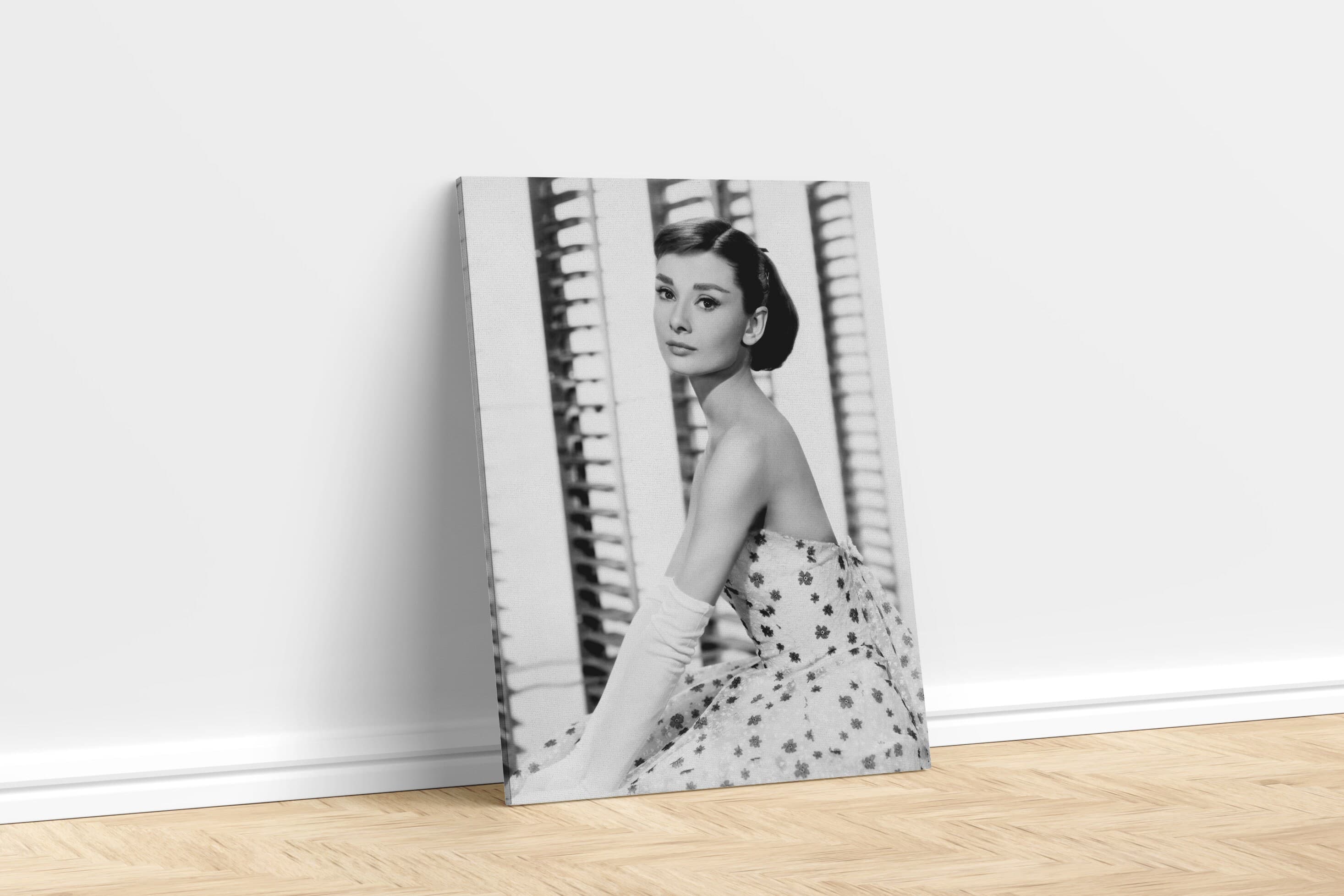 Audrey Hepburn Canvas Print Breakfast at Tiffany's Photo - Etsy
