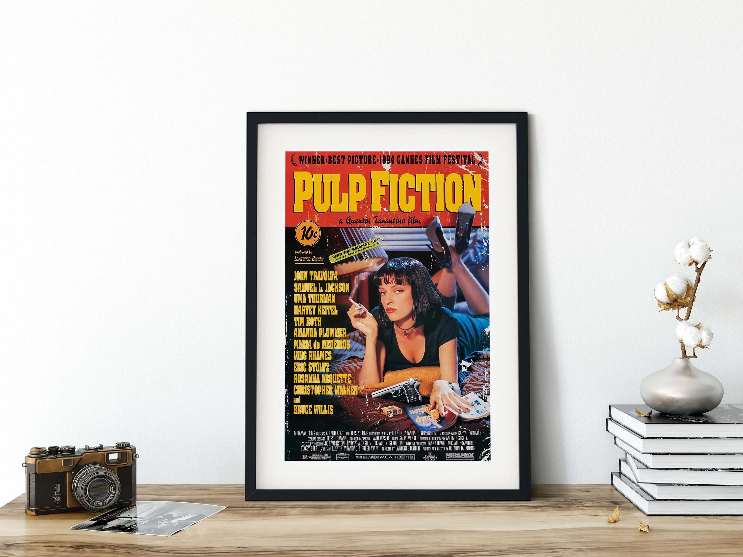 Pulp Fiction Framed Poster