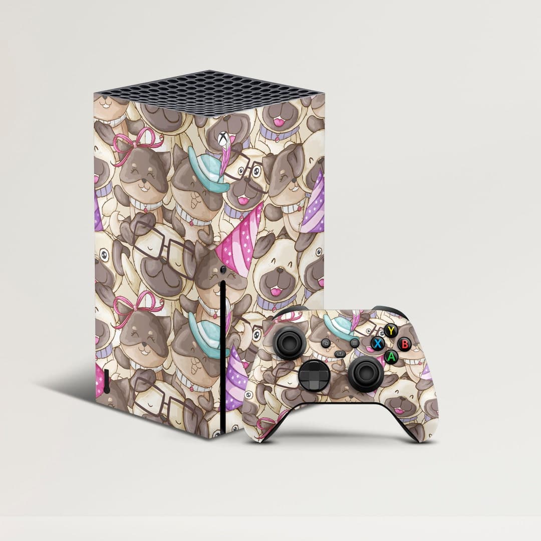 Girl Skin Decal for Xbox Series X S Bears Console and Controller Animal ...