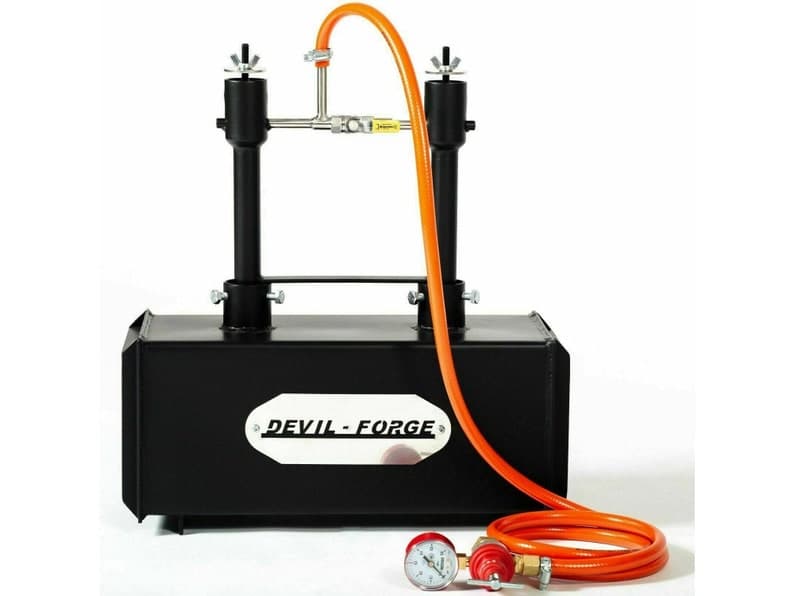 DFPROF2 (DEVIL-FORGE) Gas Propane Forge Farrier Burner for Blacksmiths ...