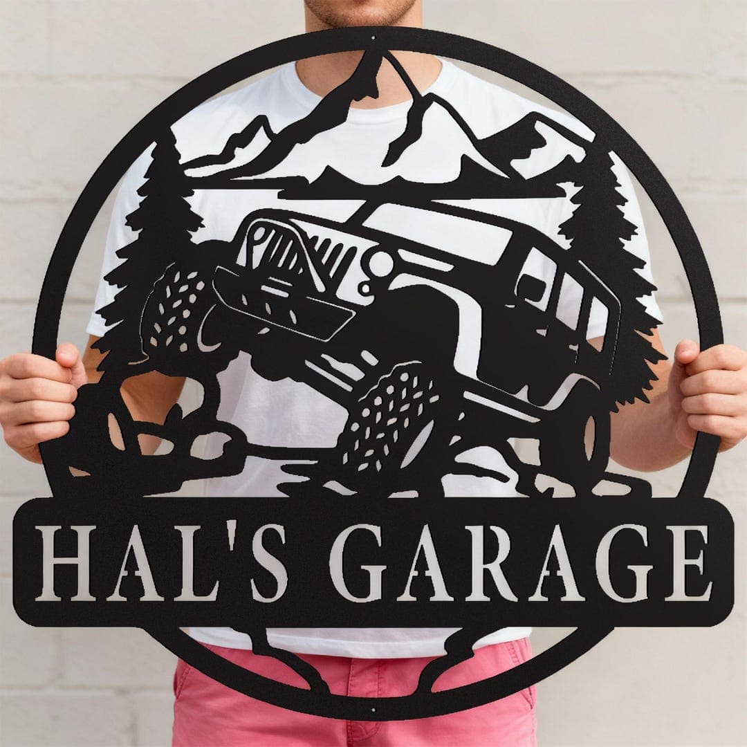 Customized Garage Metal Sign for Wall Decor and Wall Hangings 10, 12 - Etsy