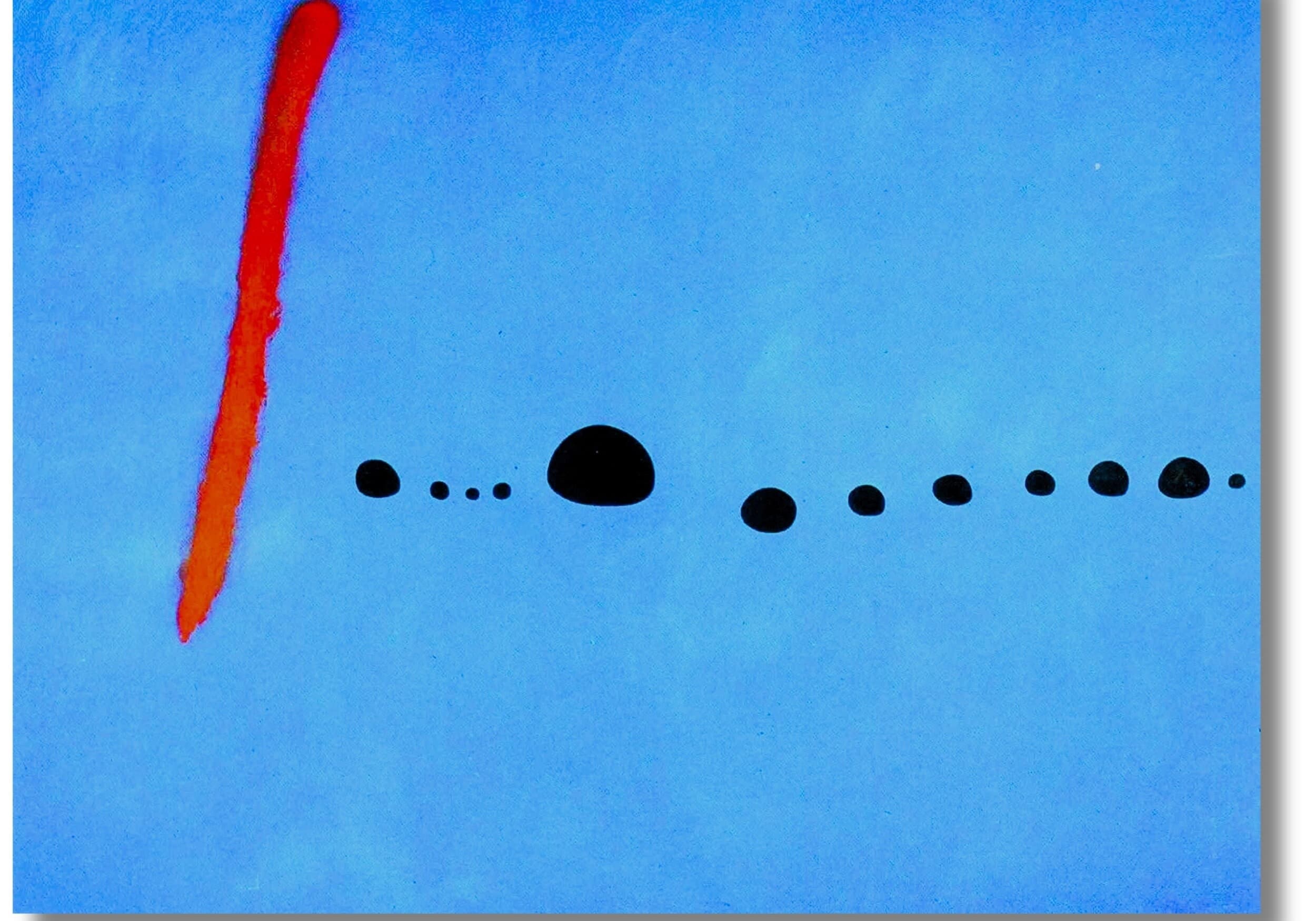 Blue 2 Canvas Poster, Joan Miro Canvas Print, Joan Miro Poster, Joan ...