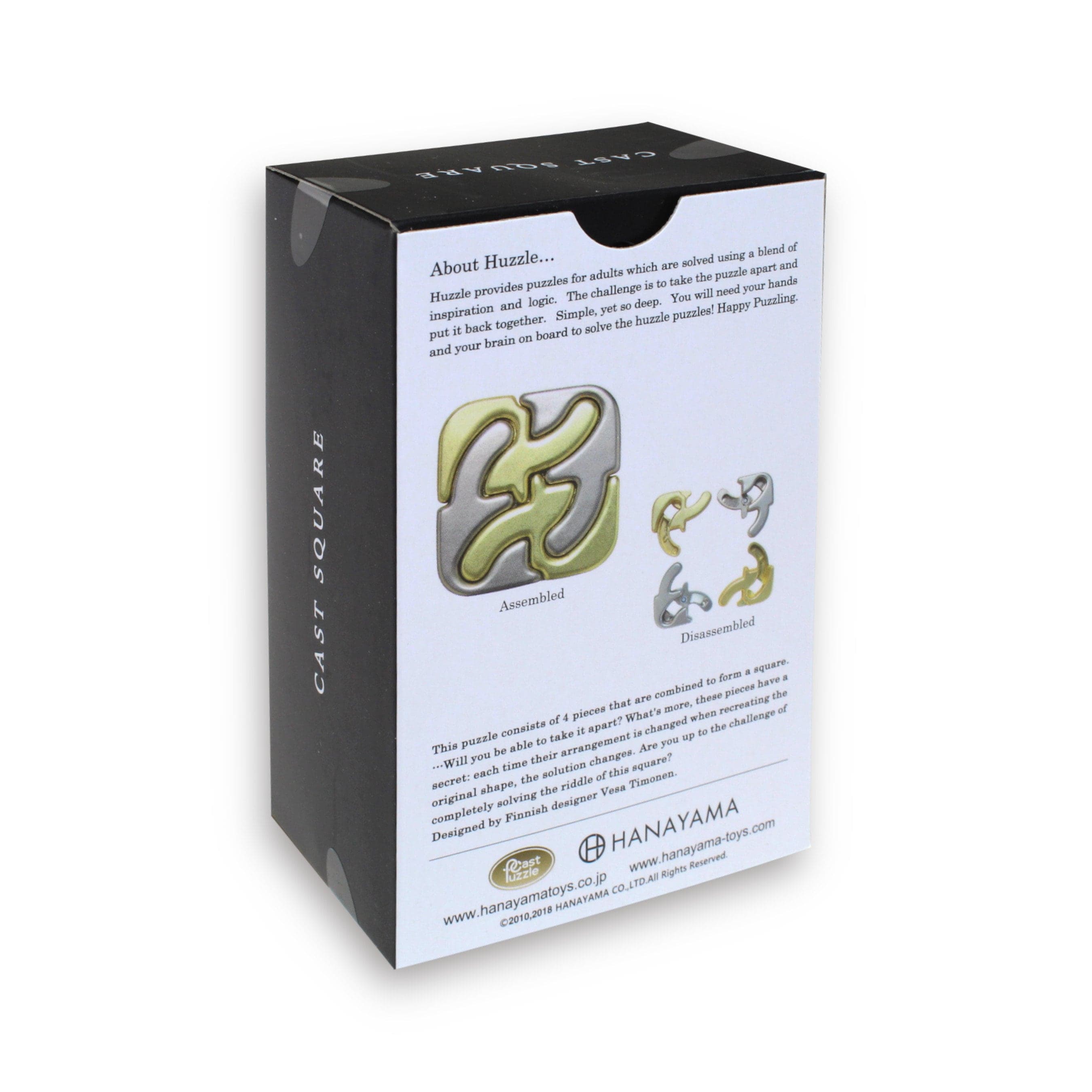 Cast Padlock Metal Puzzle, Hanayama, Brain Teaser, Mechanical Puzzle ...