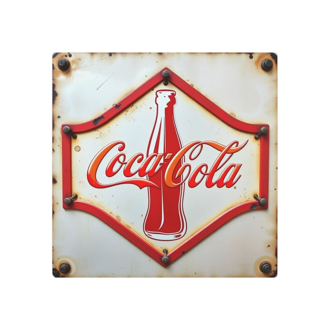 Metal Sign, Vintage Coca-cola Metal Wall Art, Retro Kitchen Decor ...