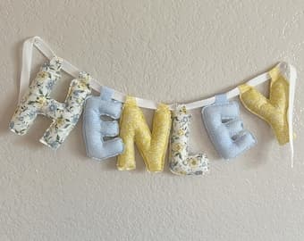 Not on the High Street Custom Fabric Bunting Banner