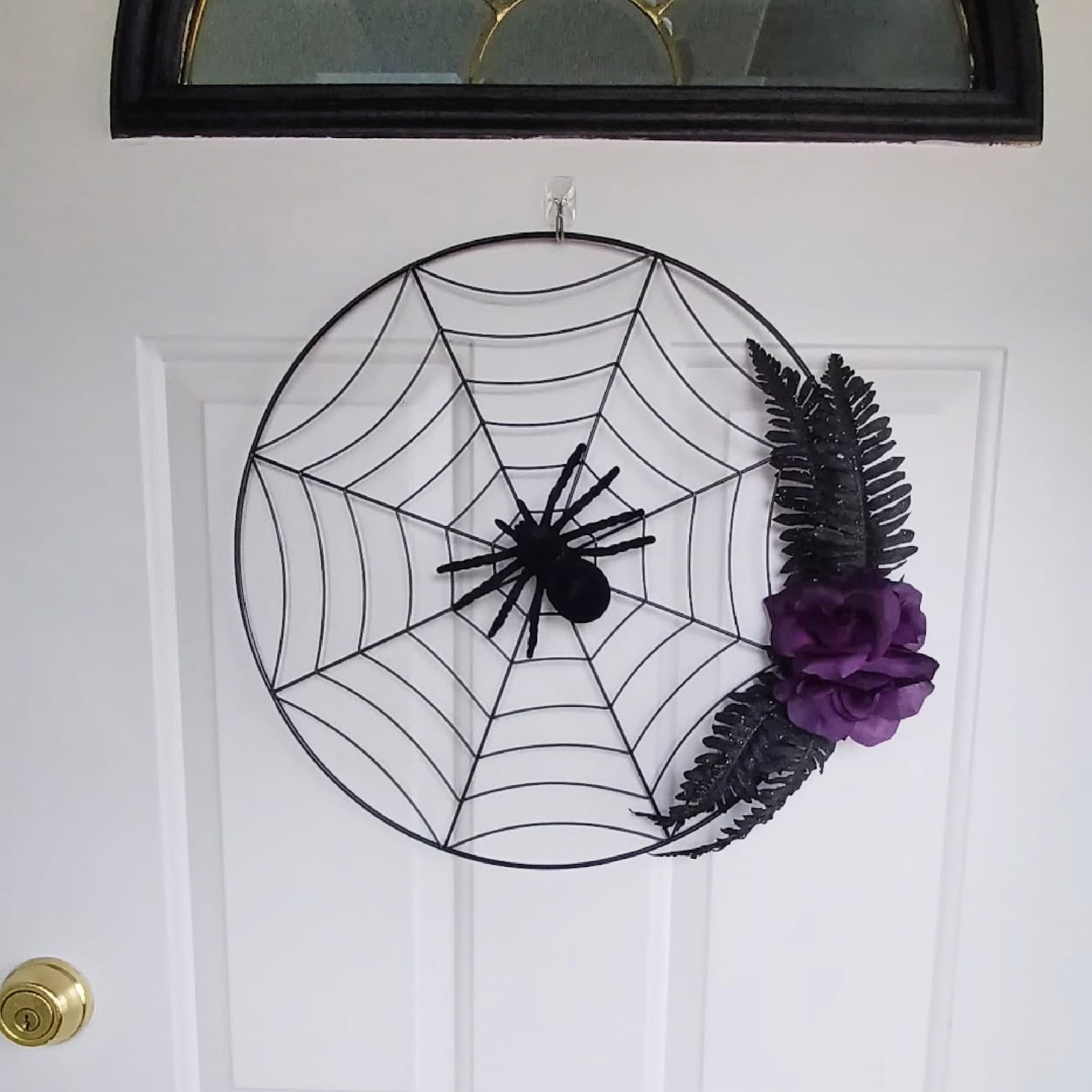Gisela Graham Halloween Spider Web Wreath