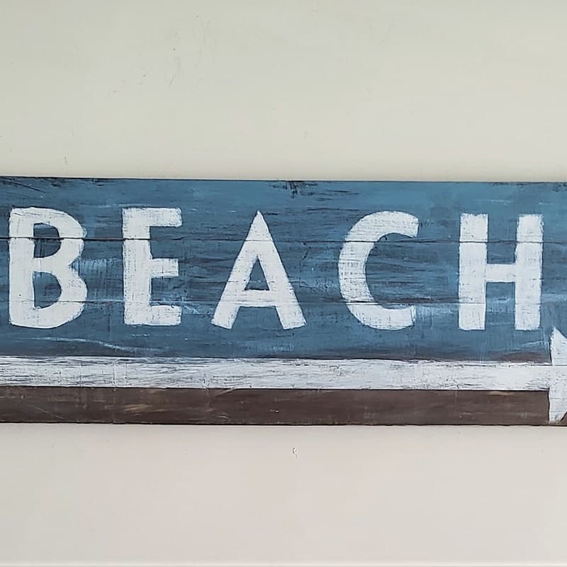 Wooden Beach Signs - Etsy