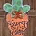Carrot Door Hanger, Easter Door Hanger, Hand Painted, Wood Cut Out ...