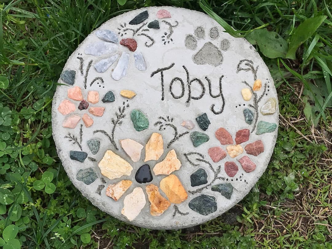Made for You Personalised Pet Memorial Stepping Stone