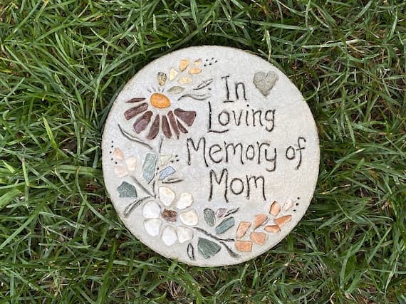 Engraved Memory Garden Stepping Stones Memorial Garden Stone Generic