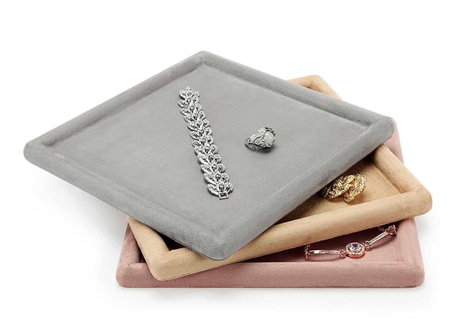 Velvet Jewelry Tray, Drawer Organizer, Jewelry Display, Jewelry ...