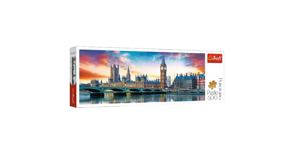 Trefl Panoráma Puzzle - Big Ben és a Westminster-palota 500db | Pepita.hu
