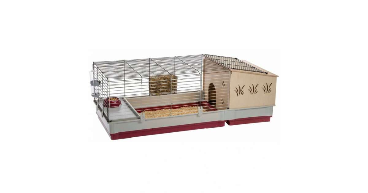 Ferplast Krolik 140 Plus nyúlketrec 142 x 60 x 50 cm 57072570 | Pepita.hu