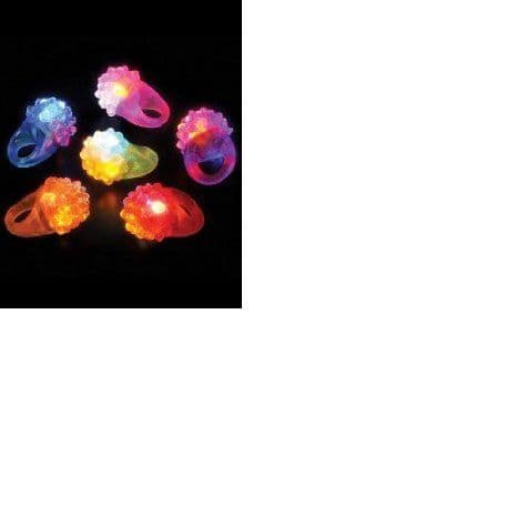 Rhode Island Novelty Flashing LED Bumpy Rings 24-Pack | Rhode island ...