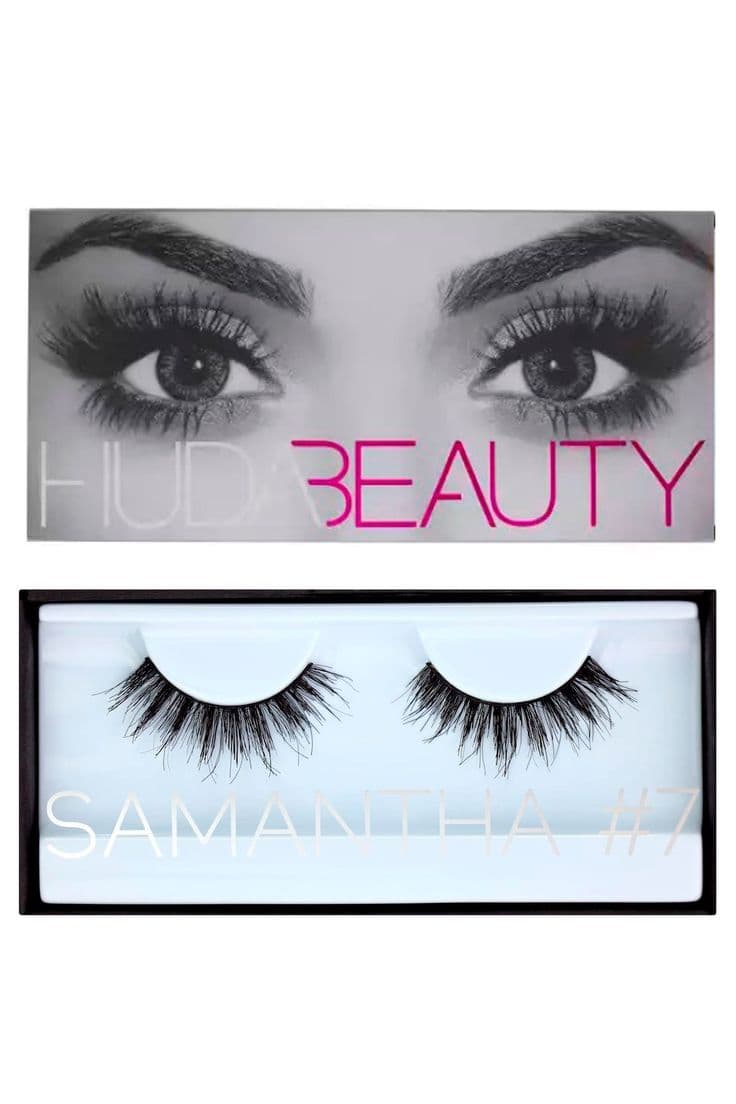 Huda Beauty Classic Lash 7 Samantha | Applying false eyelashes ...