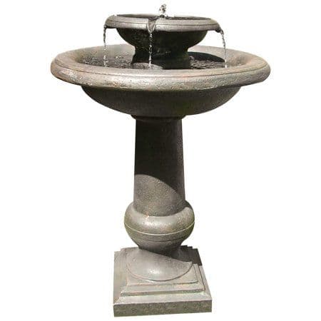Smart Solar Chatsworth 2-Tier Solar-On-Demand Outdoor Fountain ...