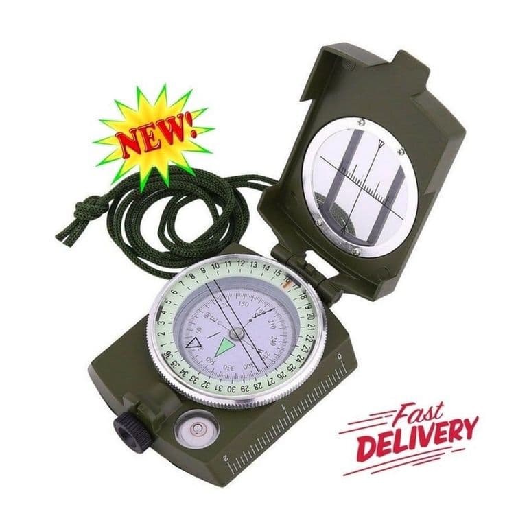 Sportneer Military Lensatic Sighting Compass
