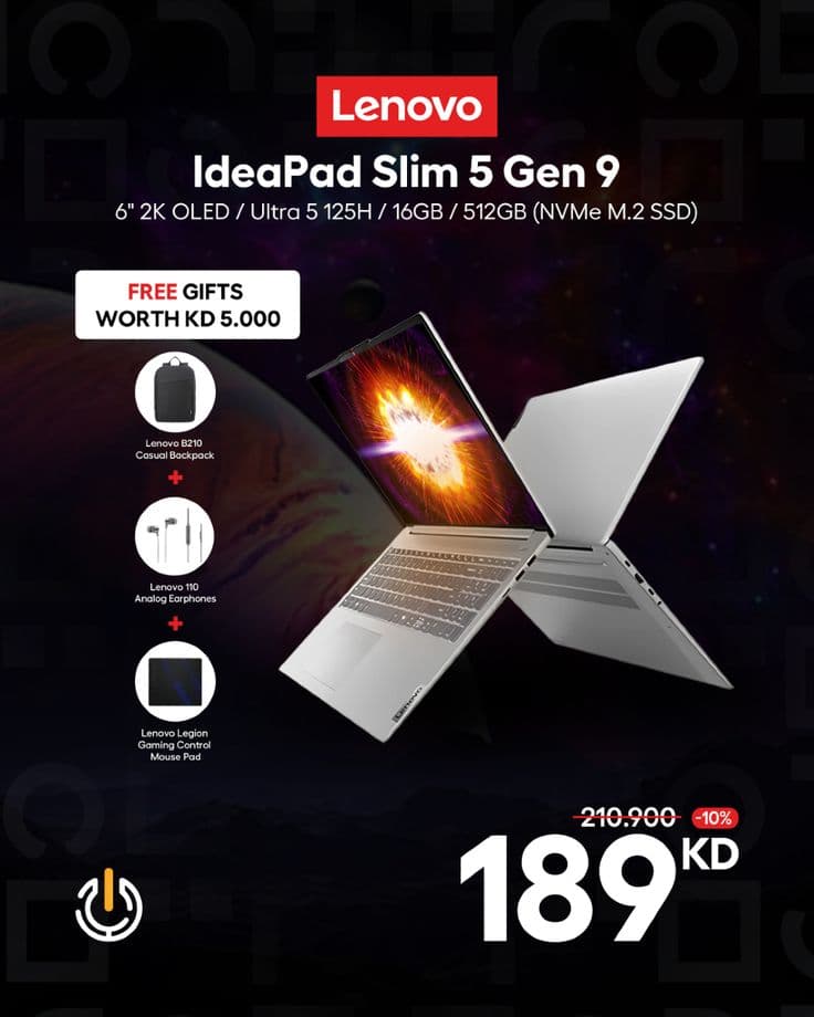 Lenovo IdeaPad Slim 5 Gen 9 – 16" 2K OLED Display in 2025 | Laptops and ...