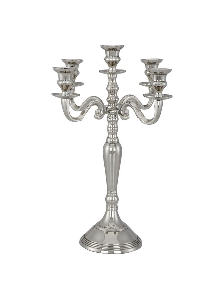Culinary Concepts Candelabra, Silver, Small | Candelabra, Wedding gift ...
