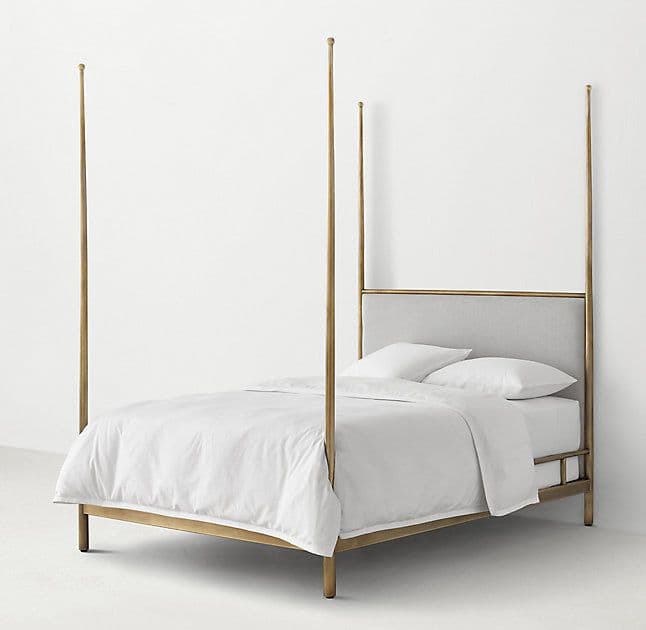 Chloe Four-Poster Bed | Four poster bed, Four poster, Poster bed