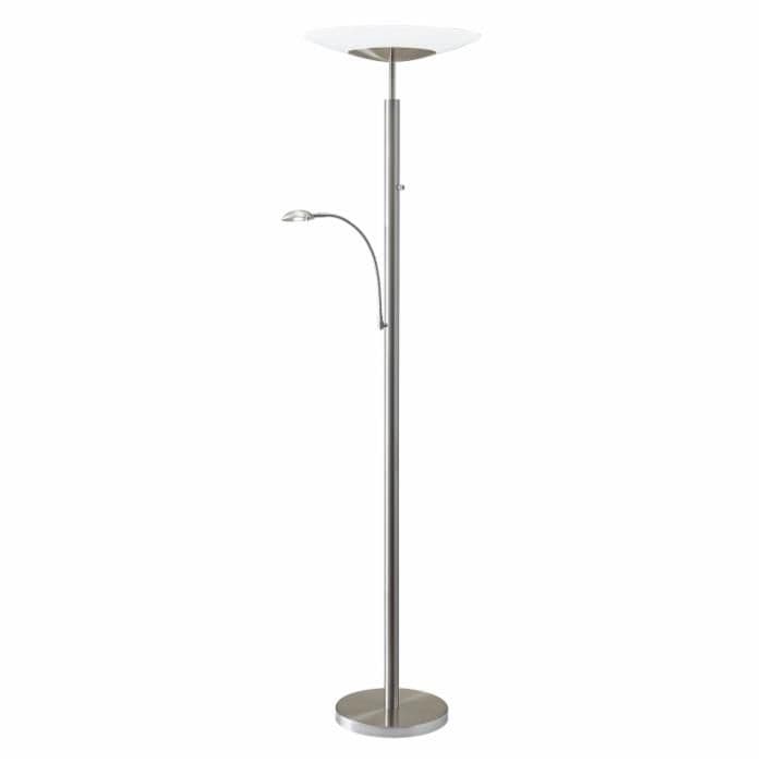 Adesso Stellar Combo Torchiere Floor Lamp | Hayneedle