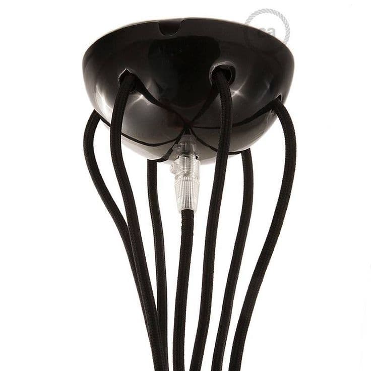 Ceramic Multi Outlet Ceiling Rose Kit with 7 Holes | Creative-Cables ...