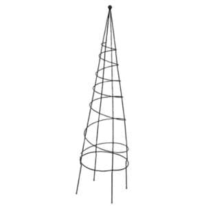 Gardman R533 Garden Obelisk 60" H Black Steel Black | Obelisk, Plant ...