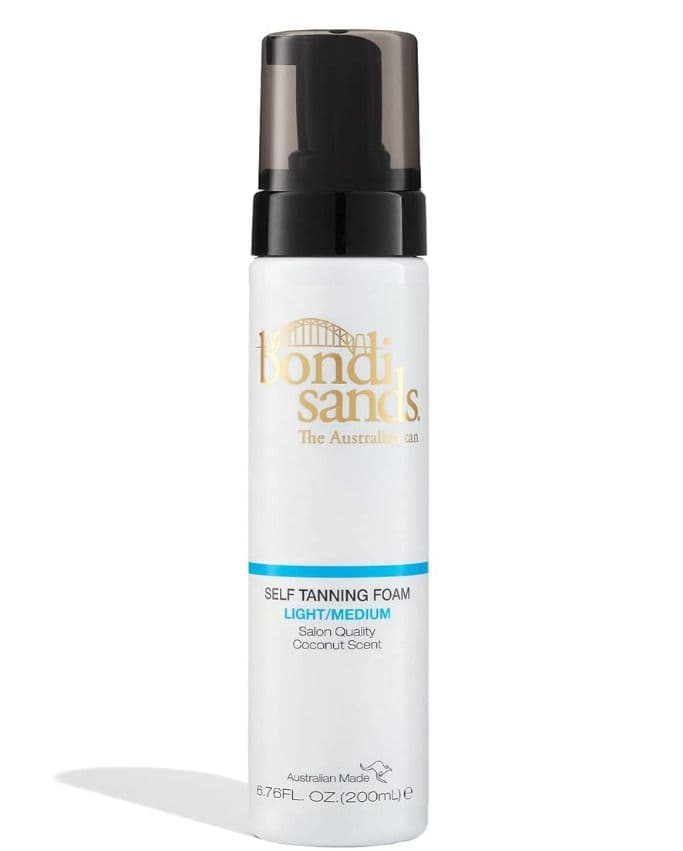 Bondi Sands Self Tanning Foam - Light/Medium, Aloe Vera & Coconut 6.76 ...