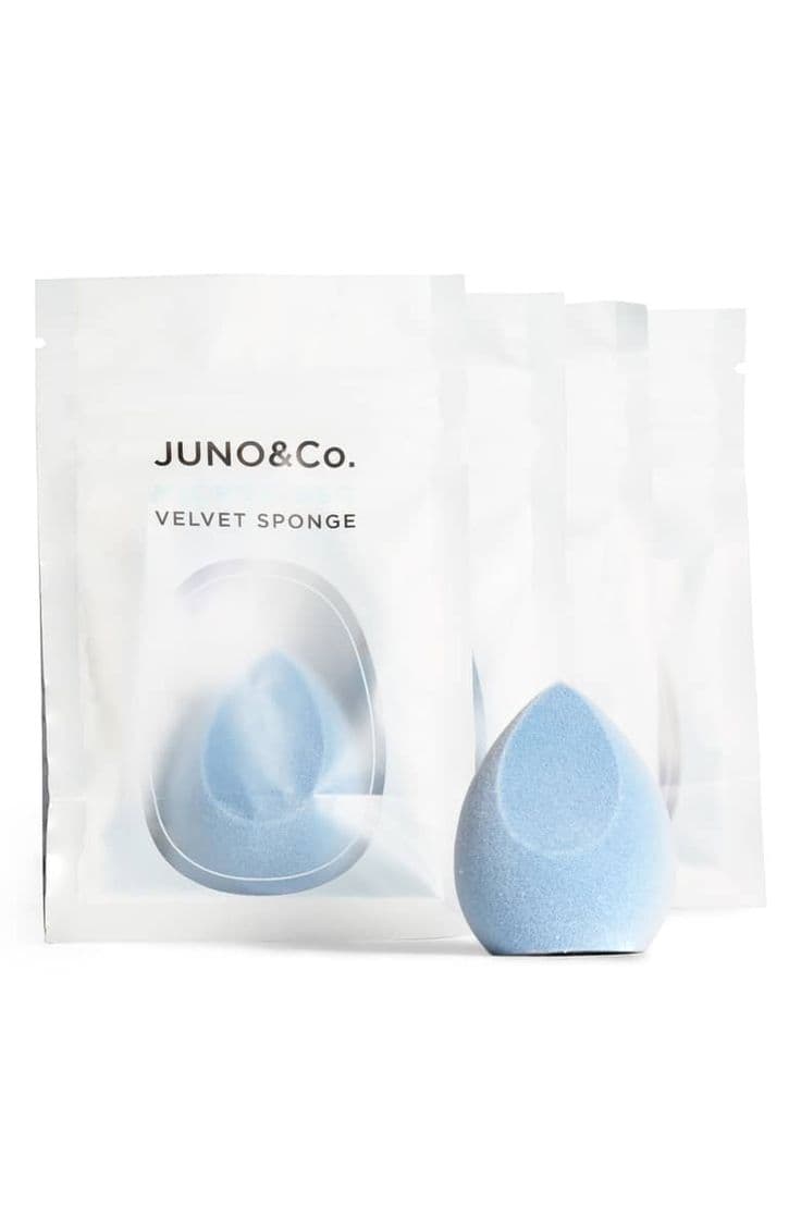 JUNO & Co Set of 4 Microfiber Velvet Sponges | Nordstrom | Microfiber ...