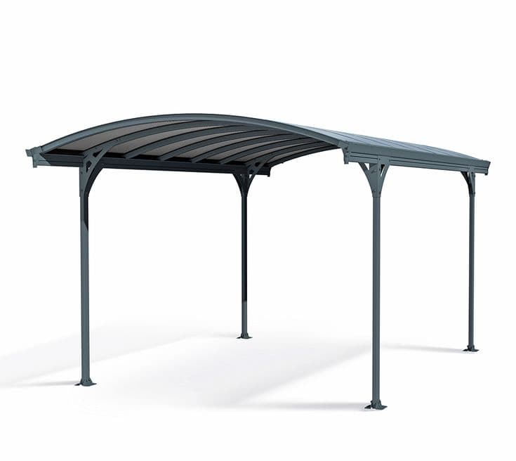 Palram - Canopia Aluminium Carport Vitoria 5000 | Anthrazit ...