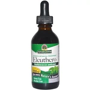 Nature's Answer, Eleuthero Root Extract, Alcohol-Free, 2,000 mg, 2 fl ...