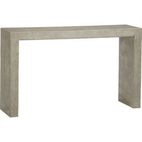DIY Faux Concrete Console Table - Home Decor Tips