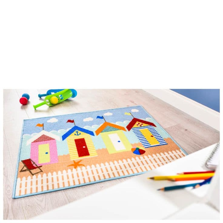 Kids Play Rug Princess Fairy Tale World Area Rug Play Mat, Girls ...