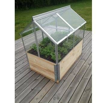 Veksthus Gaia m/glass vitavia | MAXBO | Cold frame gardening, Urban ...