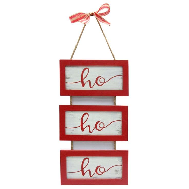 Dunelm Festive Wooden Wall Sign