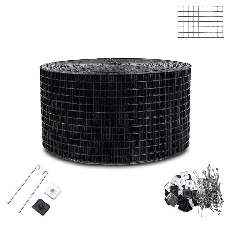 MEFBANT Solar Panel Bird/Critter Guard with 70 Aluminum Fasteners Clips ...
