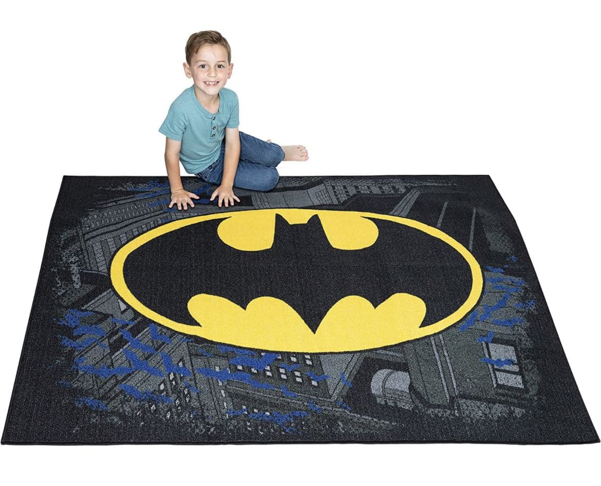 Franco Kids Room Non Slip Area Rug, 69 in x 52 in, Batman | Batman room ...