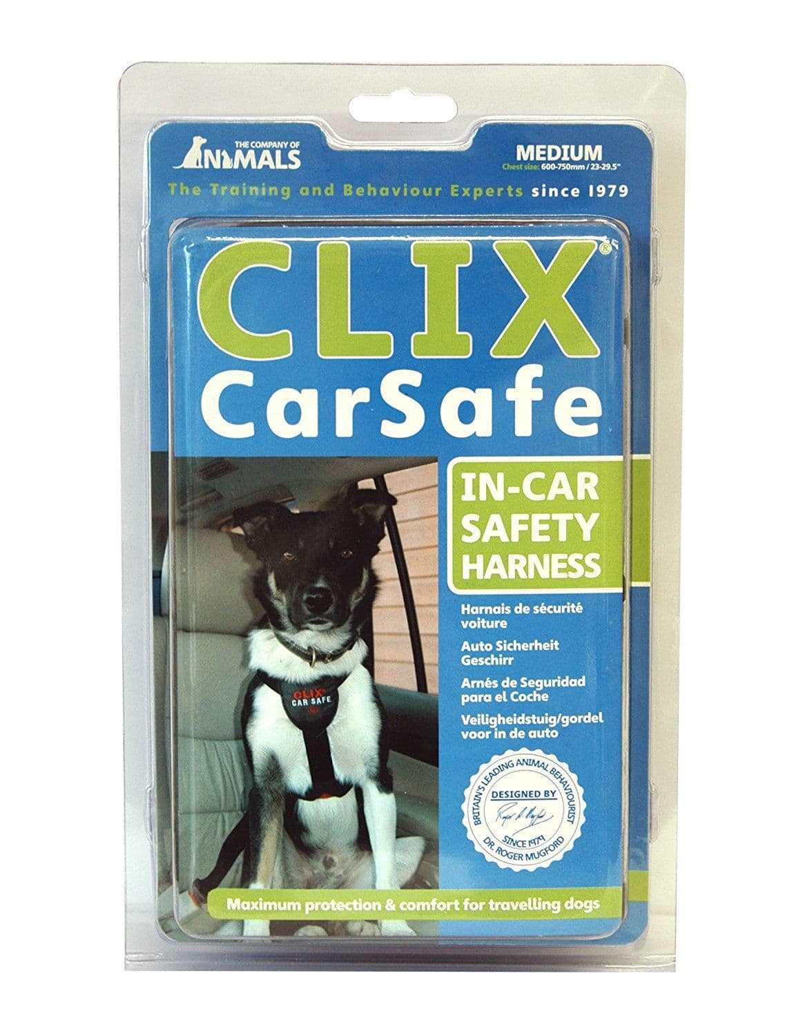 The Company of Animals Clix Carsafe In-Car Safety Harness For Dogs ...