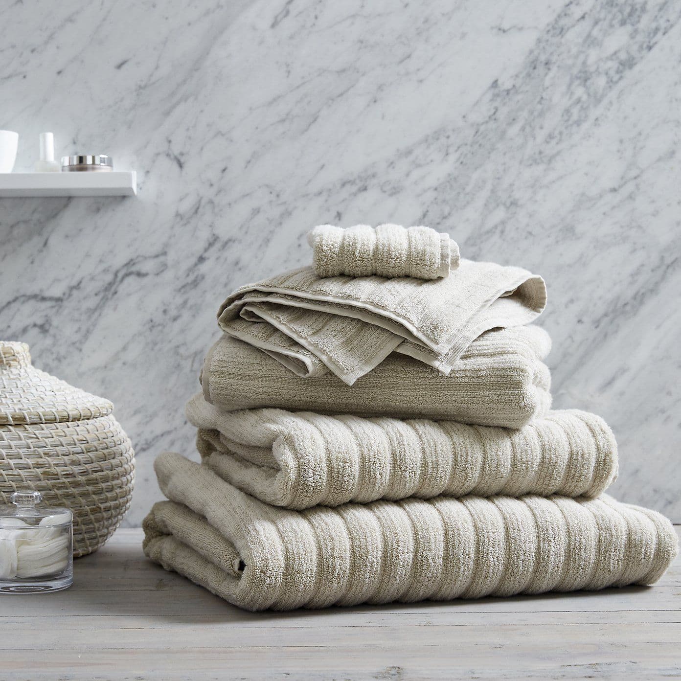 Hydrocotton Towels - White from The White Company | Bath towels luxury ...