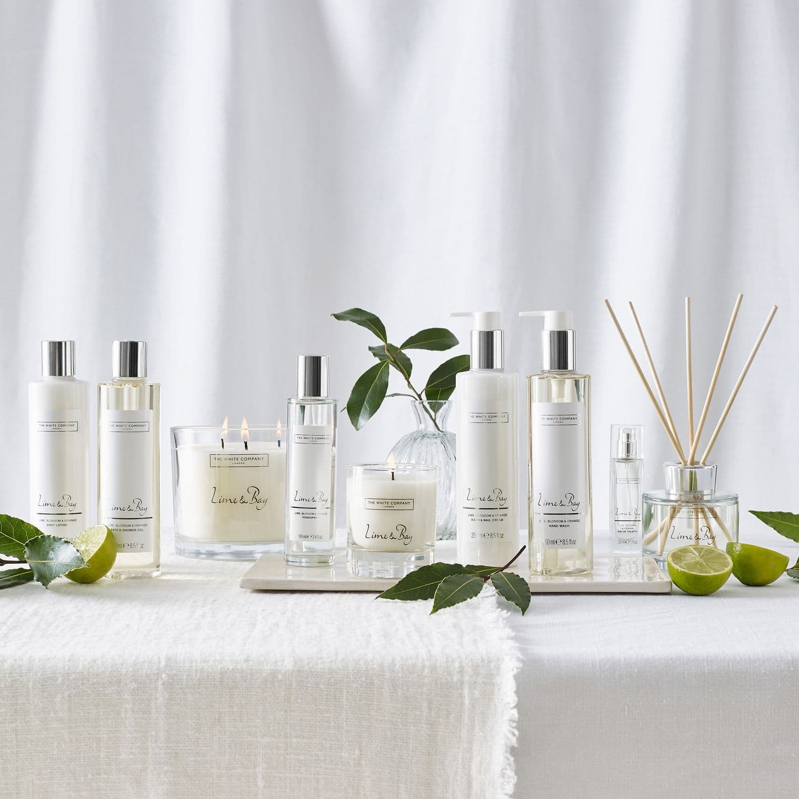 The White Company Lime & Bay Home Spray 100ml | LOOKFANTASTIC in 2025 ...