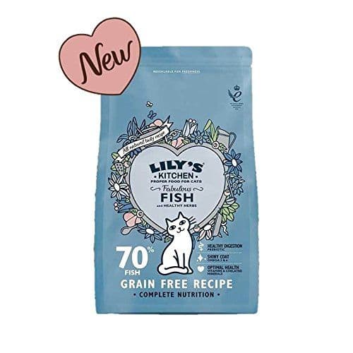 Lily's Kitchen Fabulous Fish Dry Cat Food (8 x 200g)