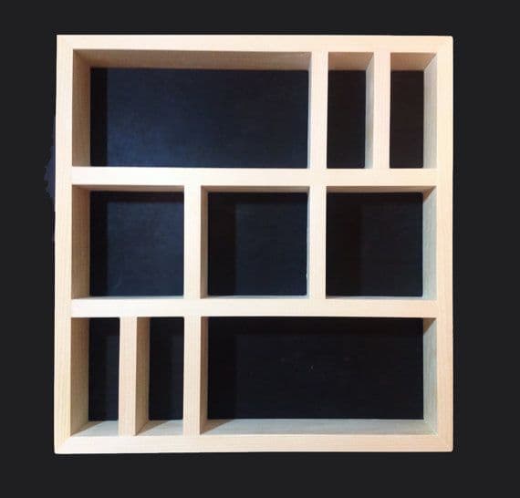 Shadow Box Shelf | Shadow box shelves, Box shelves, Wood crafts