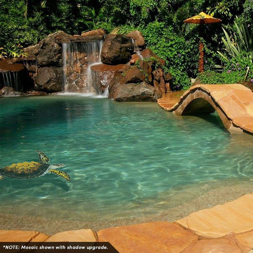 Loggerhead Turtle CC - Pool Mosaic - 33 x 25 | Dream pools, Swimming ...