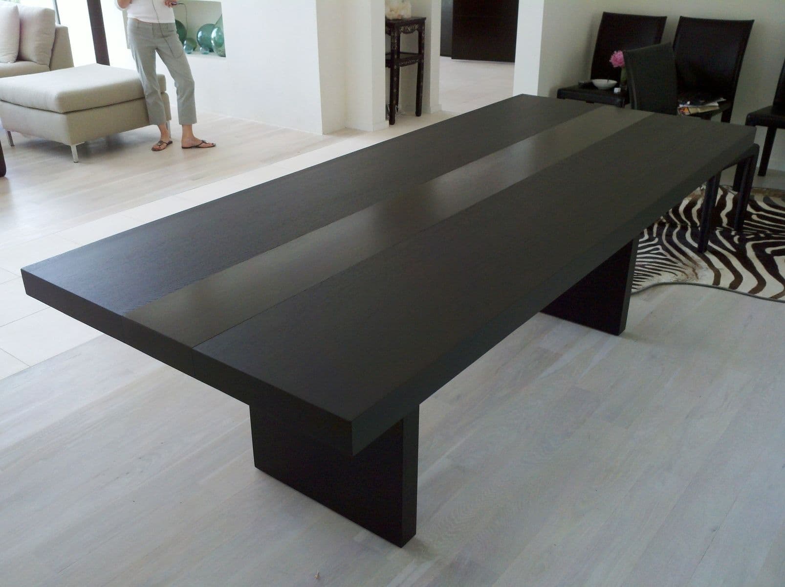 Modern Dining Table Black at Warren Cahill blog