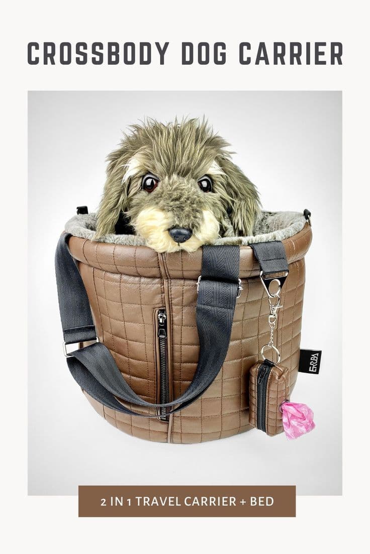 Crossbody dog carrier, luxury pet carrier, small dog carrier purse ...